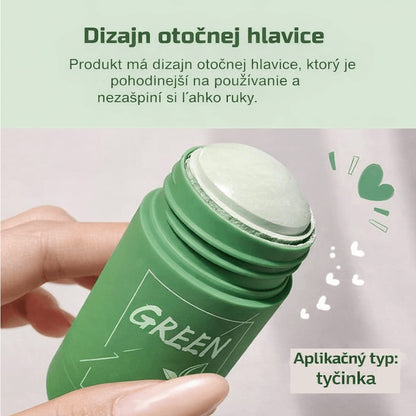 100% Prírodná Zelená Čajová Pleťová Maska