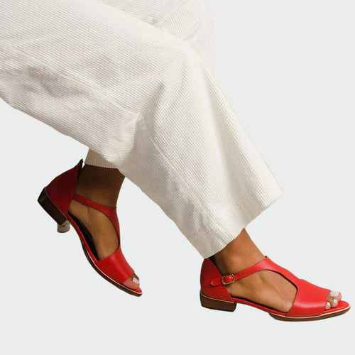 Adéla Sofistikovaný Sandál Nízky Odpínací Topánky