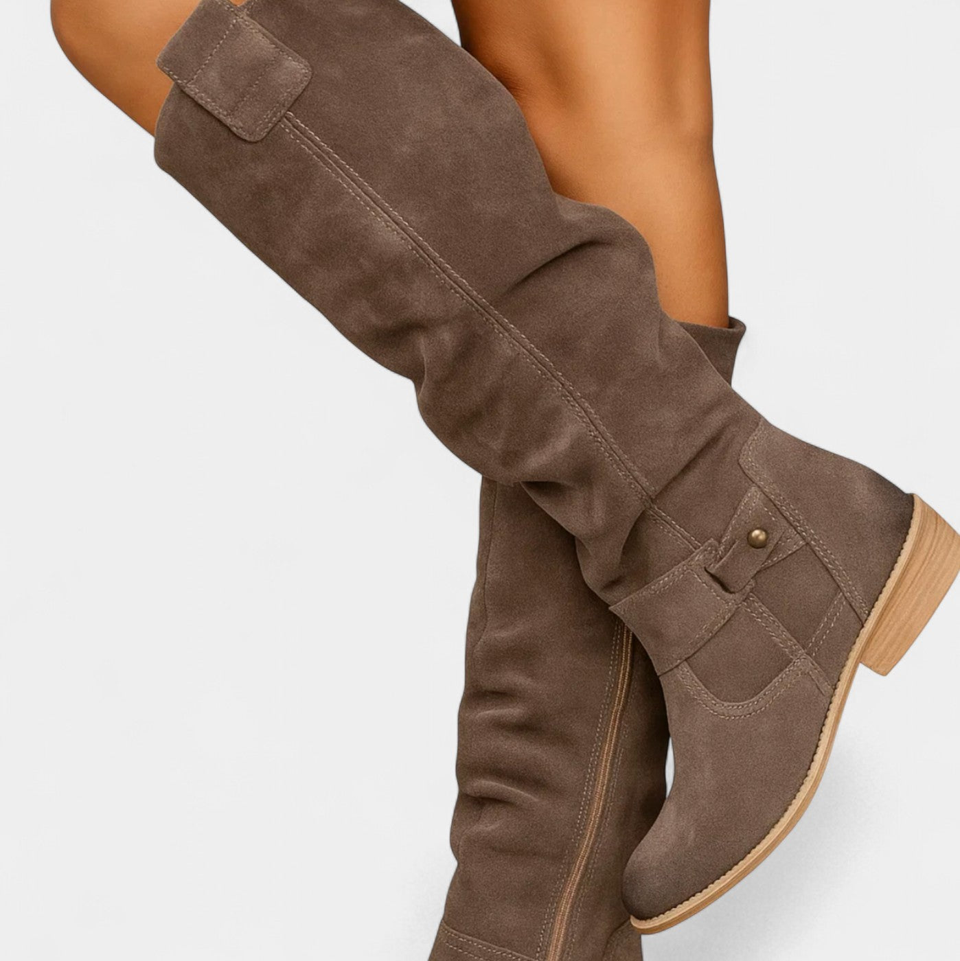 BelleVie – Elegantné semišové čižmy