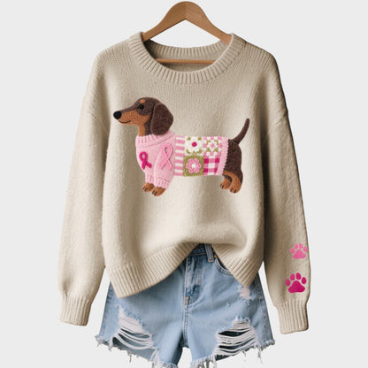 Andrea - PRÍJEMNÝ CHIC PLETENÝ SVETER